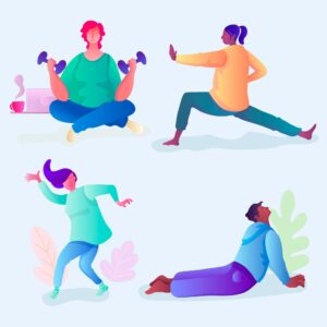 exos physiques exercices physiques doux