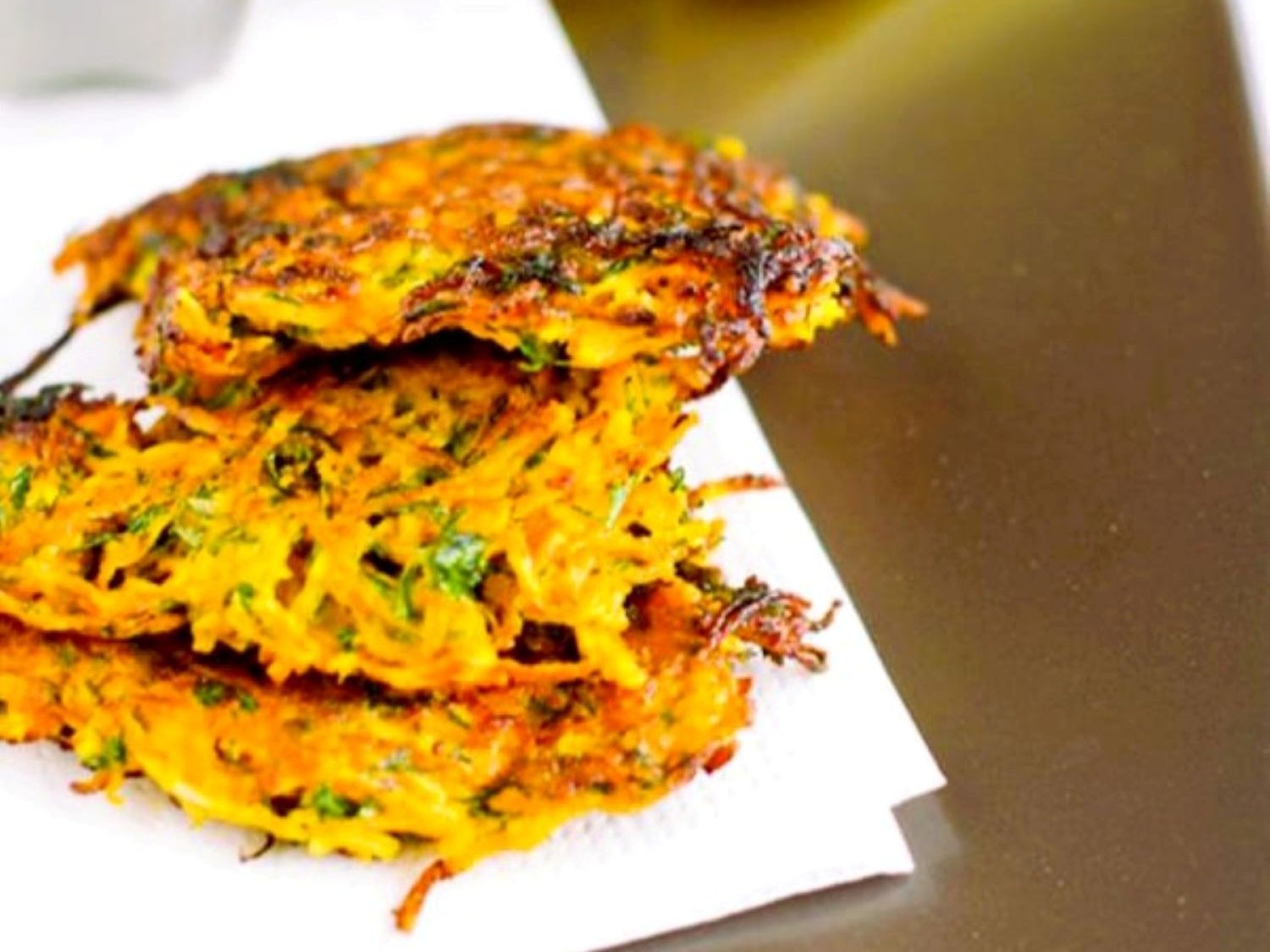 recette de galette aux carottes rapées